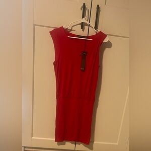 Supertrash Vibrant Red Midi Dress